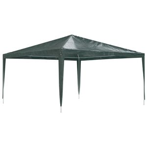vidaXL Profesionali proginė palapinė, žalios spalvos, 4x4m, 90g/m&sup2;