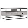 vidaXL Kavos staliukas Pilka Sonoma 100 x 51 x 45 cm Apdirbta mediena