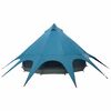 vidaXL Teepee palapinė su stogu Mėlyna ir Pilka 600 x 600 x 347 cm