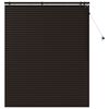 vidaXL Venecijos žaliuzės Tamsiai rudas 140 x 160 cm 35 mm