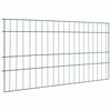 vidaXL Tvenkinio tvoros rinkinys 5 vnt. 100 x 50 cm Plienas Žalia