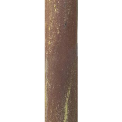 vidaXL Sodo pergolė, senovinės rudos spalvos, 3x3x2,5m, geležis