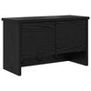 vidaXL Prikabinamas paltas Sieninis Juodas ąžuolas 50 x 20 x 30 cm