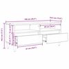vidaXL Televizoriaus spintelė Senovinis medis 100 x 34,5 x 44,5 cm