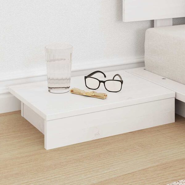 vidaXL Lovos rėmas Ruda 75 x 190 cm Medis