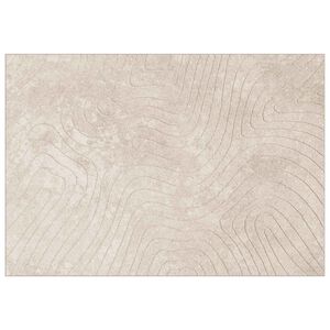 vidaXL Zoninės kiliminės dangos PALMERAS Smėlio 120 x 170 cm