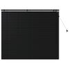 vidaXL Venecijos žaliuzės Juoda 140 x 130 cm 35 mm
