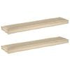 vidaXL Pallet pagalvių rinkinys 2 pcs Smėlio 180 x 40 x 8 cm