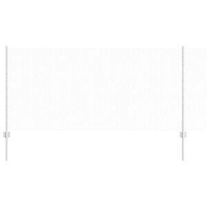 vidaXL Hexagonal Fence with Post 50 x 1 m Galvanizuotas plienas