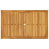 vidaXL Sodo stalas, 150x90x74cm, akacijos medienos masyvas