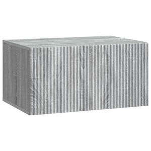 vidaXL Sieninė TV spintelė Pilka sonoma ąžuolo 59,5 x 41 x 30 cm