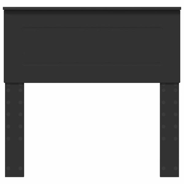 vidaXL Galvūgalis Juodas ąžuolas 90 cm Apdirbta mediena