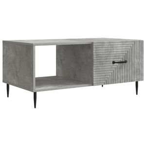 vidaXL Kavos staliukas Betono pilka 90 x 50 x 40 cm Apdirbta mediena