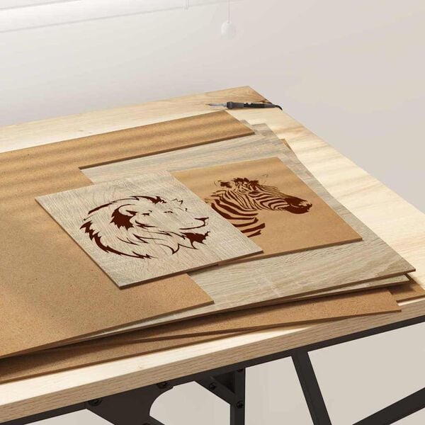 vidaXL Dekoratyvinės Panelės 50 pcs Sonoma ąžuolas 40 x 60 x 0.27 cm