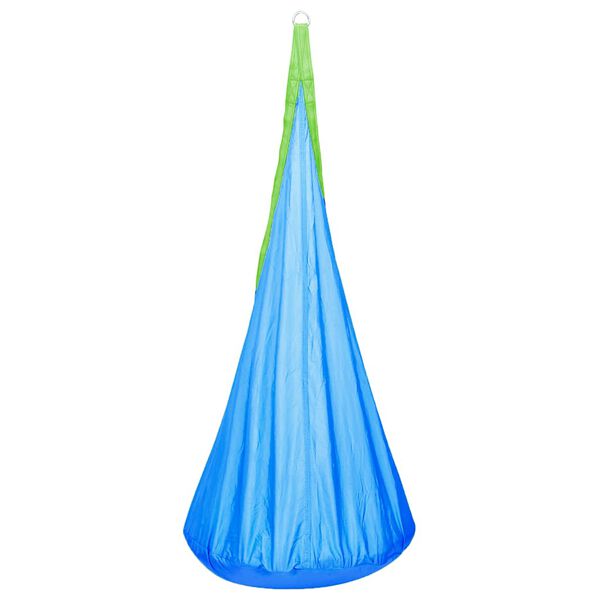 vidaXL Hamakas-pakabinamos sūpynės vaikams, mėlynos spalvos, 80kg