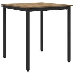 vidaXL Valgomieji stalai 70 x 70 x 75 cm METALAS