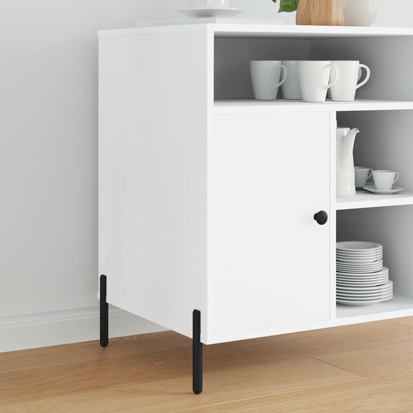 vidaXL Baldų kojelės 2 pcs Juoda 0 Geležis