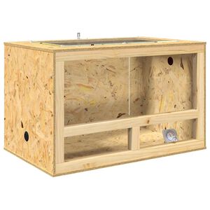 vidaXL Terariumas Ruda 80 x 50 x 50 cm OSB