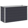 vidaXL Pakelta sodo lova Antracito 100 x 40 x 55 cm