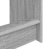 vidaXL Lovos stalas Pilkas Sonoma 100 x 45 x 75 cm Apdirbta mediena