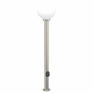 vidaXL &Scaron;viestuvas su stulpeliu, 120 cm, nerūdijantis plienas, IP44