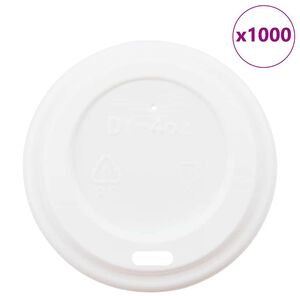 vidaXL Popieriniai kavos puodelių dangteliai, &Oslash;60mm, 4oz, 1000vnt.
