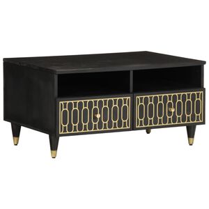 vidaXL Kavos staliukas, 80x54x40cm, mango medienos masyvas