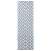 vidaXL Kilimėlis ORIZ 1150 gsm Pilka ir balta