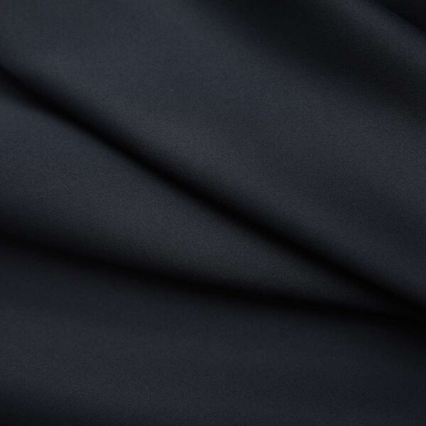 vidaXL Naktinės užuolaidos su kabliukais, 2vnt., juodos, 140x245cm