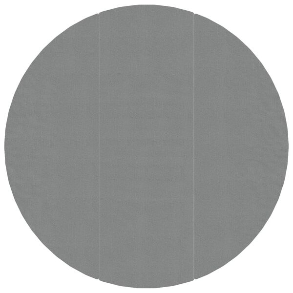 vidaXL Baseino paklotas, pilkas, 396cm, poliesterio geotekstilė