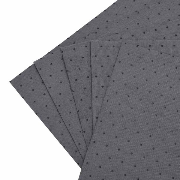 vidaXL Alyvą sugeriantys trinkelės, 100vnt., pilkos spalvos, 40x50cm