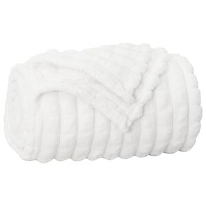 vidaXL Apklotas Balta 150 x 130 cm 0.5 kg Flysas