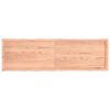 vidaXL Stalviršis, šviesiai rudas, 180x50x(2-4) cm, medienos masyvas