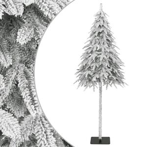 vidaXL Dirbtinė Kalėdų eglutė, 150cm, padengta sniegu