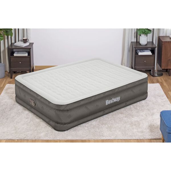 Bestway Fortech Pripučiamas čiužinys su įmontuota pompa, 203x152x46cm