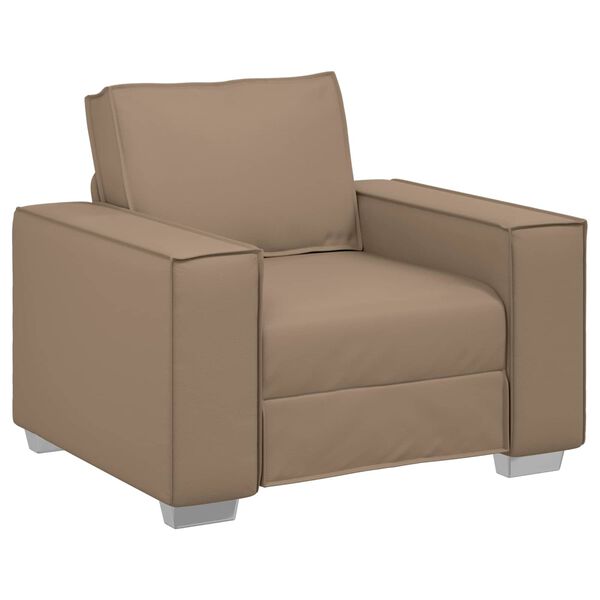 vidaXL Sofa Kapučino 99 x 78 x 84 cm audinys