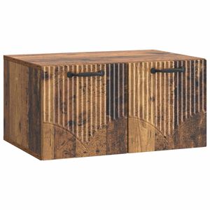 vidaXL Sieninė TV spintelė Sendintos medienos 59,5 x 41 x 30 cm