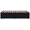 vidaXL Lovos rėmas be čiužinio, juodos spalvos, 100x200cm, audinys