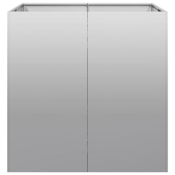 vidaXL Lovelis, 80x80x80cm, galvanizuotas plienas