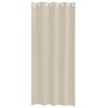 vidaXL Voile Užuolaida 2 pcs Smėlio 225 x 140 cm Poliesteris