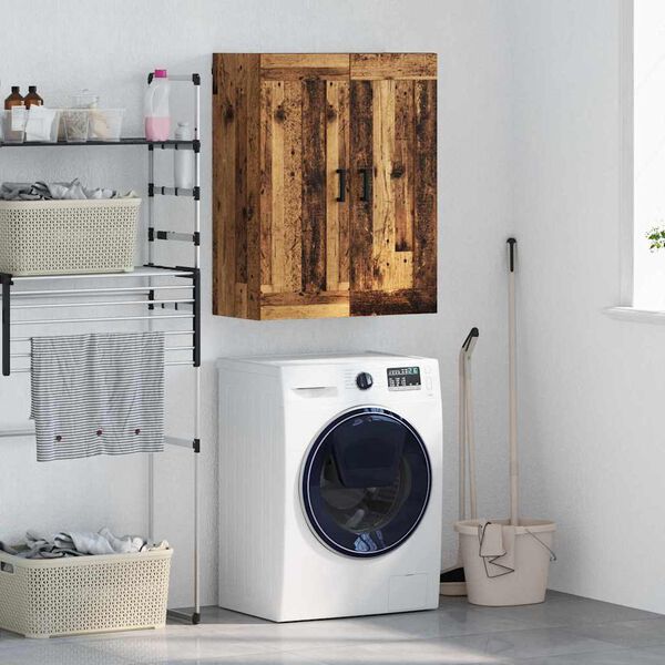 vidaXL Pakabinama spintelė Senovinis medis 69,5 x 34 x 90 cm