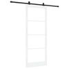 vidaXL Slankios durys ORKDAL Balta 93 x 232 cm