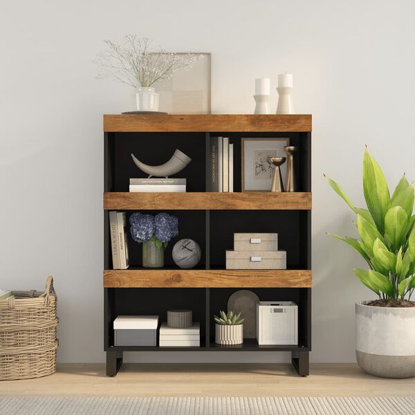 vidaXL &Scaron;oninė spintelė, 85x33x107cm, mango medienos masyvas