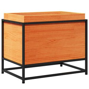 vidaXL Sodo lovelis, va&scaron;ko rudas, 60x40x50cm, pu&scaron;ies medienos masyvas