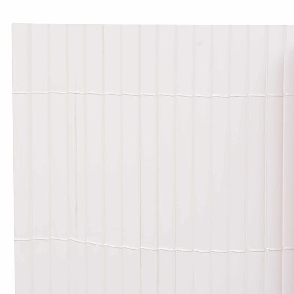 vidaXL Sodo tvora Balta 150 x 500 cm PVC