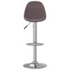 vidaXL Baro taburetės, 2vnt., taupe spalvos, audinys