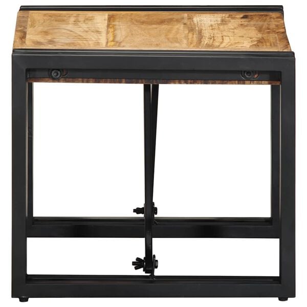 vidaXL Kavos staliukas 40x40x35 cm Masyvus Rough Wood Mango