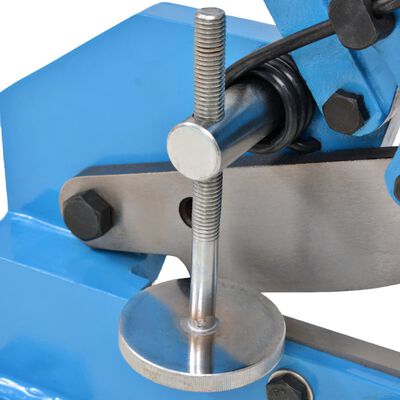vidaXL Metalo žirklės su svirtimi, mėlynos spalvos, 125mm