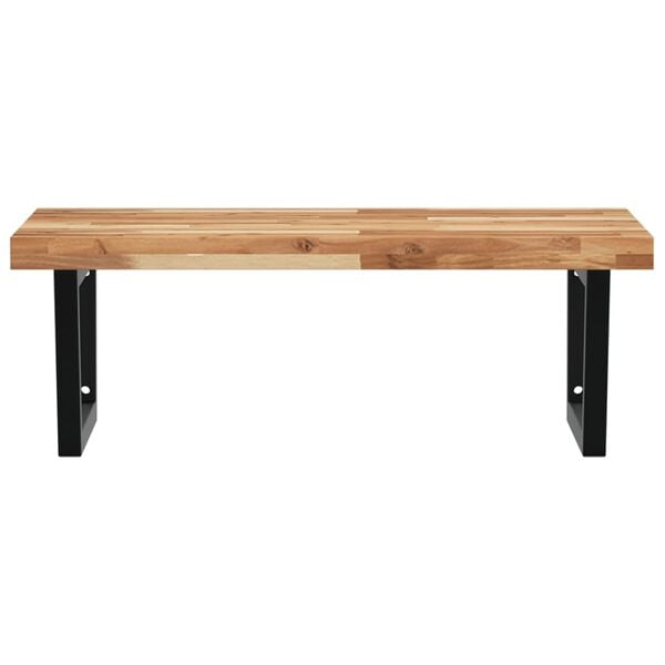 vidaXL Lentyna praustuvui, plienas ir akacijos medienos masyvas