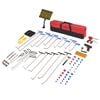 vidaXL Įdubų &scaron;alinimo nedažant rinkinys, 87 d., nerūdijantis plienas